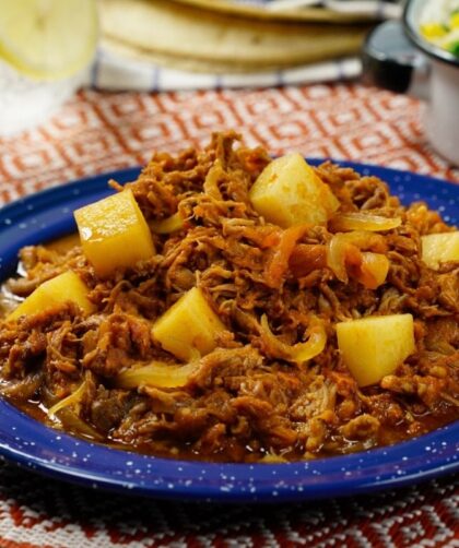 Deliciosos platillos con carne deshebrada