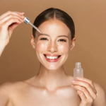 chica con serum