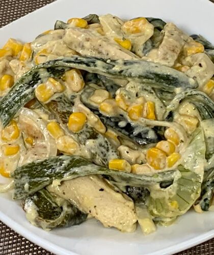 Deliciosos platillos con rajas poblanas