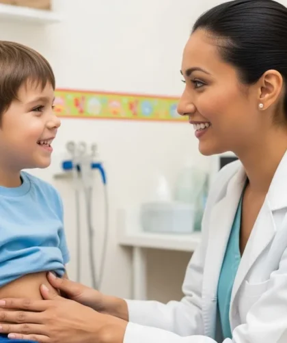 Doctor con niño