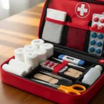 Kit básico de primeros auxilios