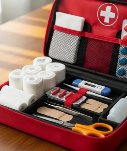 Kit básico de primeros auxilios